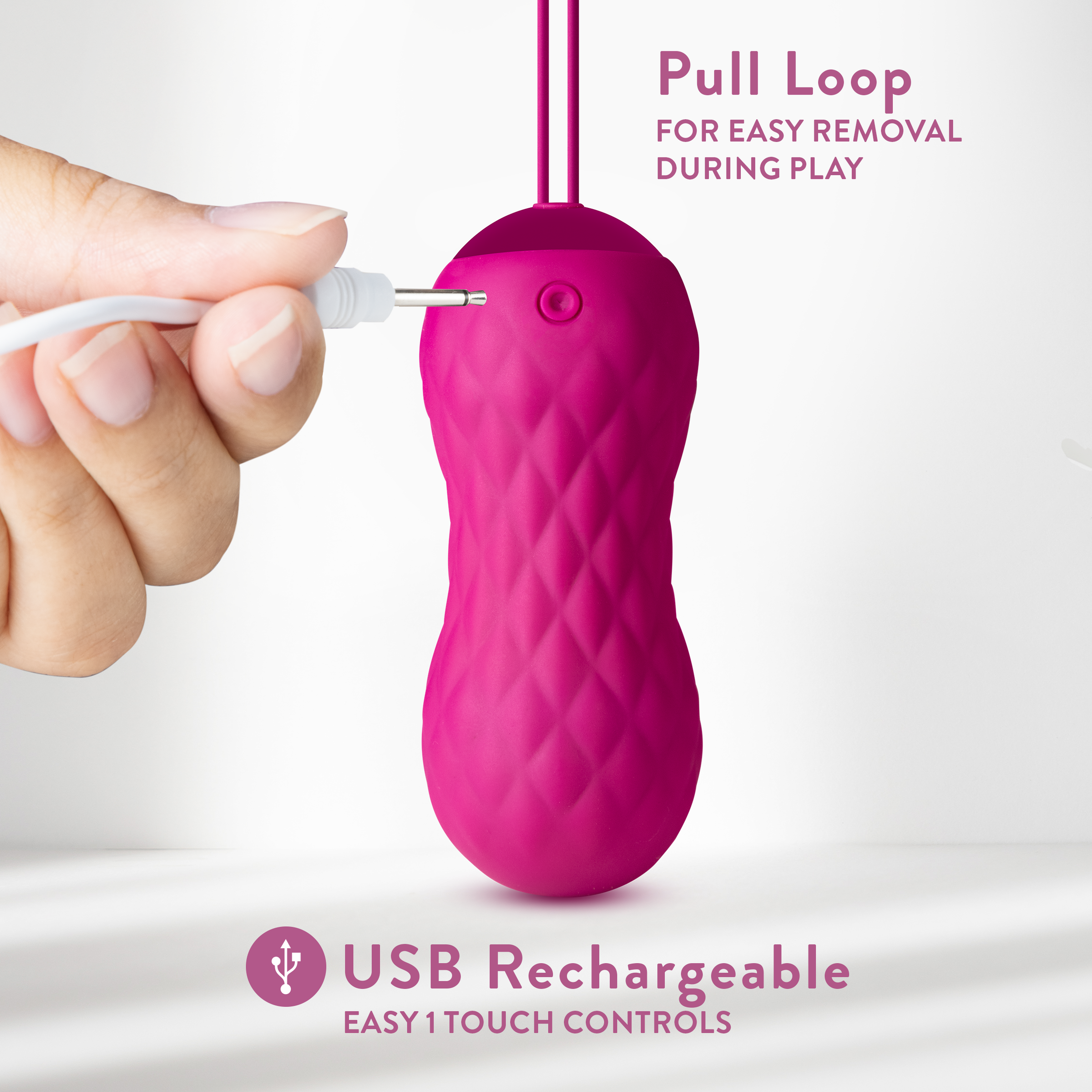 Blush - Carina - 7 Modes Gyrating & Vibrating Egg Vibrator | Cheeky LLC